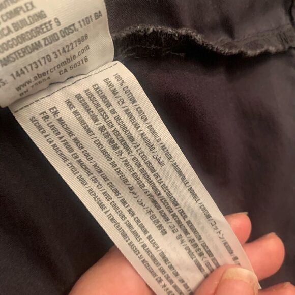 Abercrombie & Fitch EUG navy blue cargo utility jacket Size small - Picture 4 of 5